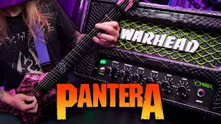 PANTERA HARD LINES SUNKEN CHEEKS SOLO COVER [upl. by Monetta]