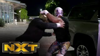 El Hijo del Fantasma evades abduction by masked men WWE NXT April 22 2020 [upl. by Broddy539]