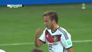 Mario Götze WM 2014 Finale Tor [upl. by Staw]