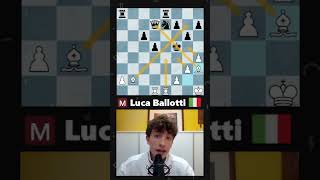 SACRIFICIO di DONNA BRILLANTE chess scacchi [upl. by Amle276]