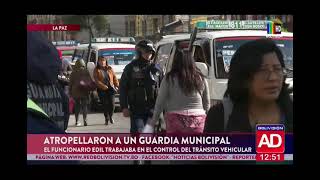 Atropellaron a un guardia municipal [upl. by Iggem]