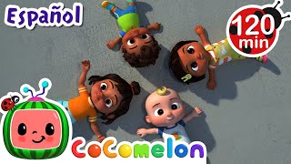 Cabeza hombros rodillas y pies  ¡CoComelon  Canciones Infantiles en Español Latino [upl. by Eenimod]