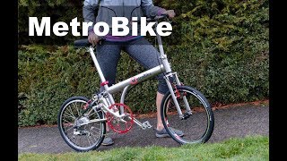 Seattle Cycles MetroBike Electric Folding Bike [upl. by Elyrrad]