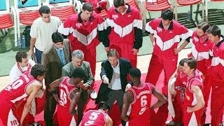 Olympiacos BC Ελληνικό πρωτάθλημα 199596  redbasketzoneblogspotcom [upl. by Odlanar]