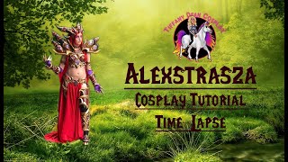 How I made my Alexstrasza armour cosplay  time lapse [upl. by Hsreh]