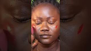 Black skin tone is beautiful makeuptutorial Stunning [upl. by Narah]