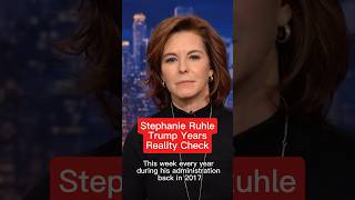 Stephanie Ruhle Trump years reality check [upl. by Engud]