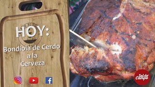 Bondiola a la Cerveza  Receta Asado Al Toque [upl. by Farah]