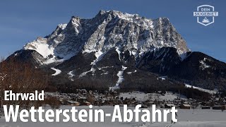 WettersteinAbfahrt in Ehrwald [upl. by Ajtak]