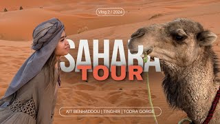 3Day Sahara Tour from Marrakech Morocco 🇲🇦  Ait Benhaddou Tinghir and Todra Gorge 🐫🏜️ [upl. by Hughett988]