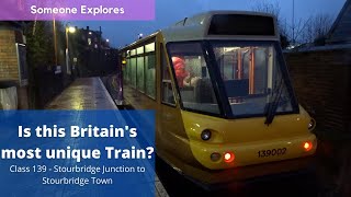 Is this Britains most UNIQUE train  The Class 139  Stourbridge Junction to Stourbridge Town [upl. by Jannel]