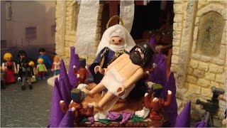 Viernes Santo Semana Santa playmobil 2015 [upl. by Inafit]