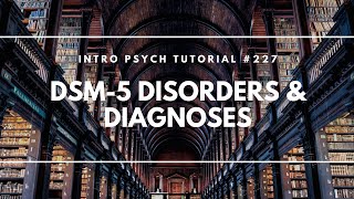 DSM5 Disorders amp Diagnoses Intro Psych Tutorial 227 [upl. by Katleen100]