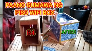 sempling pag gawa ng pisowifi box at paano lagyan ng formeca [upl. by O'Donoghue]