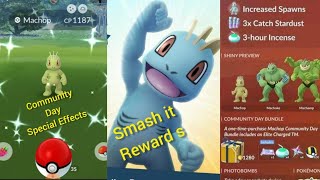 How to catch Shundo Max Back to Back in Machop Community day  Pokemon Go [upl. by Aver]