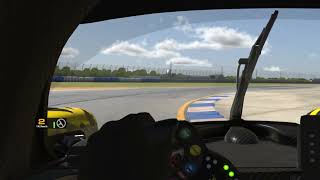 iRacing Onboard Lap Dallara P217 LMP2 at Sebring 24S1 IMSA [upl. by Geraldine]