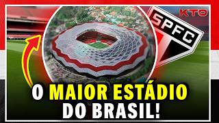 INCRÃVEL A REFORMA DO MORUMBIS CUSTARÃ R800 MILHÃ•ES E TRANSFORMARÃ O ESTÃDIO NO MAIOR DO BRASIL [upl. by Naivart]