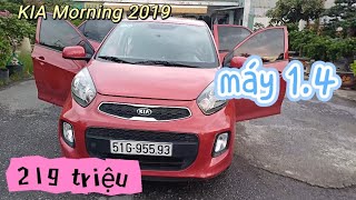 KIA Morning 2019 số sàn máy 14 xe chuẩn gia đình 219tr LH 09776234410977634440 [upl. by Oivat344]