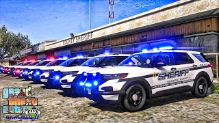 Playing GTA 5 As A POLICE OFFICER Sheriff Patrol GTA 5 Lspdfr Mod Live [upl. by Zampino]