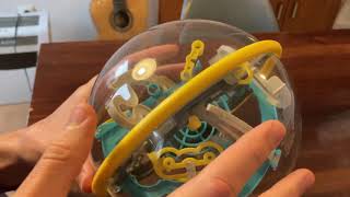 Perplexus The Beast 3D Maze 1100 Solving without Drop like Addictaball Spin Master [upl. by Eeliah]