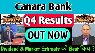 Canara Bank Q4 results  Canara Bank Q4 results 2024  Canara Bank share news today  Canara Bank [upl. by Atinahs]