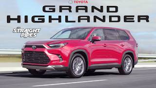 BIGGEST and BEST 2024 Toyota Grand Highlander Review [upl. by Adnwahsar]