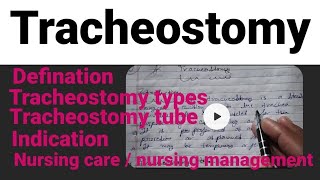 tracheostomy care  tracheostomy care procedure in hindi  tracheostomy bsc nursing 3rd year msn2 [upl. by Sholeen]