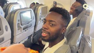 AFCON 2023  BLACK STARS DEPARTURE AND ARRIVAL AT COTE DIVOIRE [upl. by Derby]