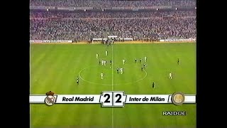 199394 Trofeo Bernabeu  01091993 Real MadridINTER 22 1112 Rig GolSequenza Rigori  Rai2 [upl. by Orelia]