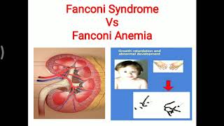 Fanconi syndrome vs Fanconi Anemia [upl. by Persas27]