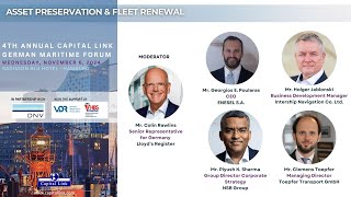 4th Annual Capital Link German Maritime Forum  Asset Preservation amp Fleet Renewal [upl. by Sirovaj]