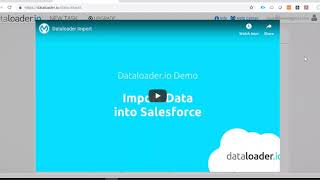 Connect Dataloaderio Using Salesforce Developer Account [upl. by Werdna]