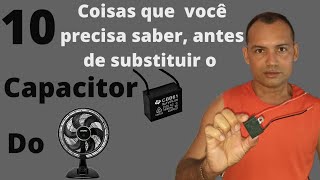 O que você precisa saber antes de trocar o capacitor do ventilador [upl. by Otis]