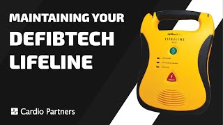 How To Maintain Your Defibtech Lifeline AED [upl. by Ginger560]