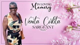 Celebrating the Life of Venita Corlita Sargeant [upl. by Ahgiel]