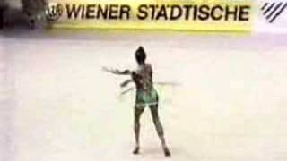 Alina Kabaeva hoop international competition 1999 [upl. by Ynaffat]