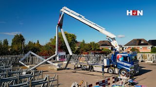 Presentatie voortgang bouw monument Zwaan [upl. by Emirej]