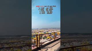 Mahakumbh 2025 Snan dates  🙏🙏🙏Please subscribe  prayagraj mahakumbh explore trending viral [upl. by Eesak]