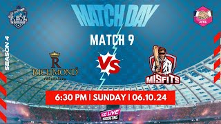 JFSC TSL S4  GROUP  C  MATCH 9  MISFITS VS RICHMOND [upl. by Allisirp968]