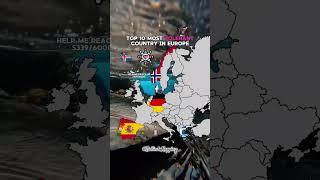 Top 10 most tolerant country in europe mapper europe mapping map [upl. by Kneeland]