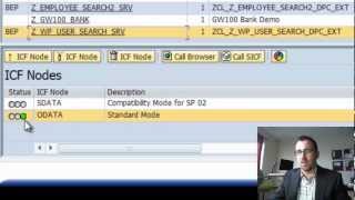 Create a Gateway Service Mobile Apps with SAP Gateway and PhoneGap Part 1 [upl. by Koslo]