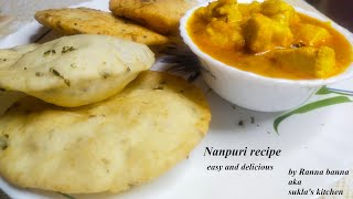 Easy nanpuri recipetry it with your family [upl. by Udelle]