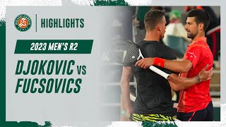 Djokovic vs Fucsovics Round 2 Highlights  RolandGarros 2023 [upl. by Holms186]