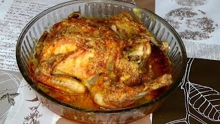 Spiced Roasted ChickenWhole Roast Chicken RecipeHow to roast a chickenBaked Garlic Chicken Recipe [upl. by Odelet]