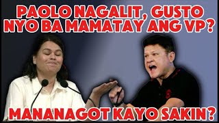 PAOLO GALIT NA GALIT GUSTO LANG MAKA KUHA NG SIMPATYA [upl. by Goodill679]