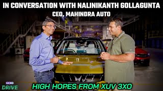 In Conversation with Nalinikanth Gollagunta CEO Mahindra Auto [upl. by Ehsom]