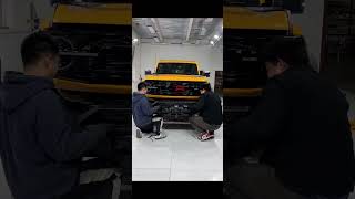 front bar installation test Ford Rema Riema bronco Riema change [upl. by Mehala]