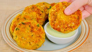 These lentil patties are better than meat Protein rich easy patties recipe Vegan [upl. by Clementis]