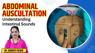 AUSCULTATION ABDOMINAL intestinal sounds method MBBS BAMS ANM GNM STUDENTS [upl. by Zimmermann]