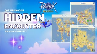 Ragnarok Origin Freeport Malangdo Ocean Flower Island Hidden quests [upl. by Olympium]